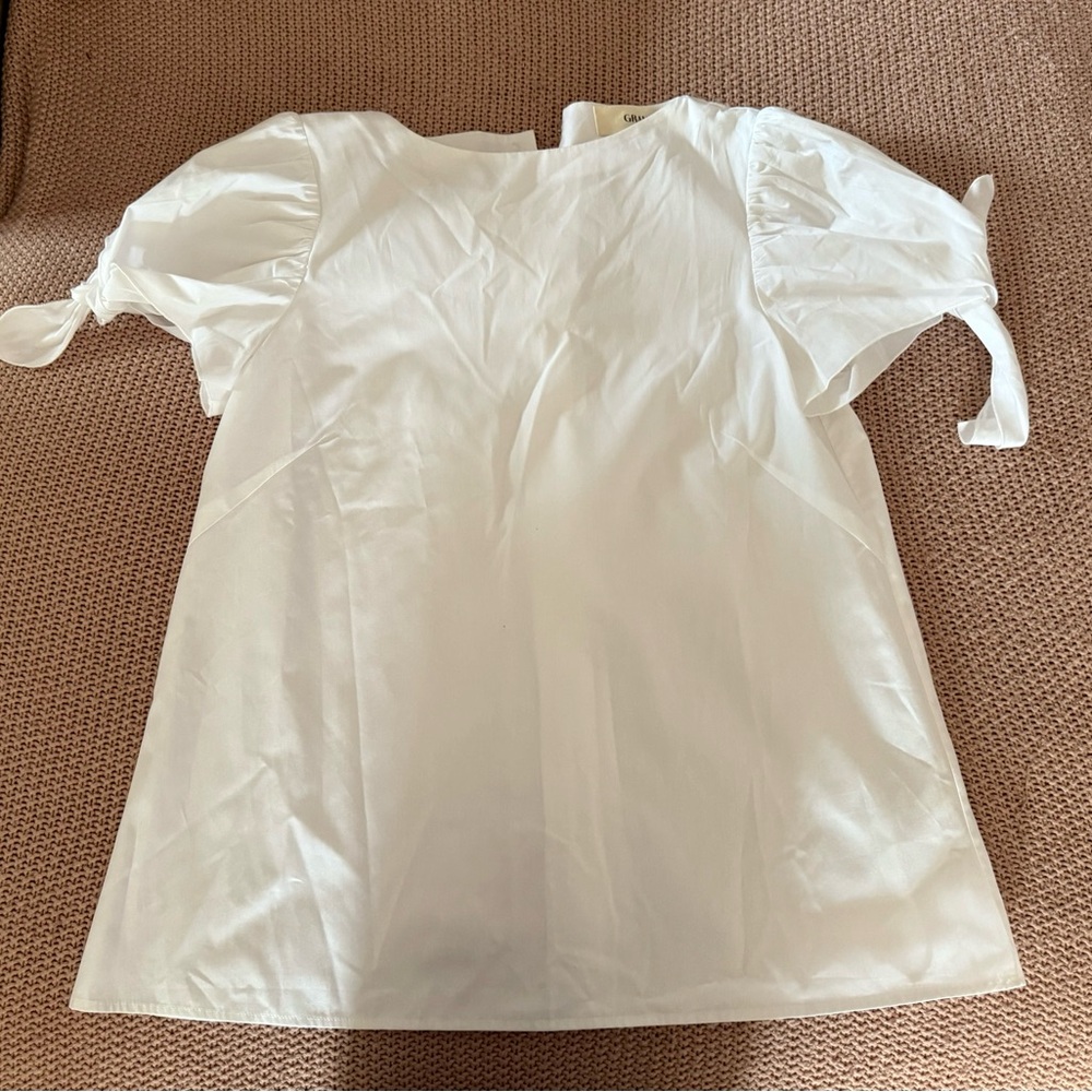 Grammar NYC White Quotation Tee Size 8
